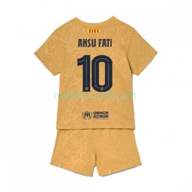 Maillot de Foot FC Barcelone Ansu Fat 10 Extérieur 2022-23 - Enfant
